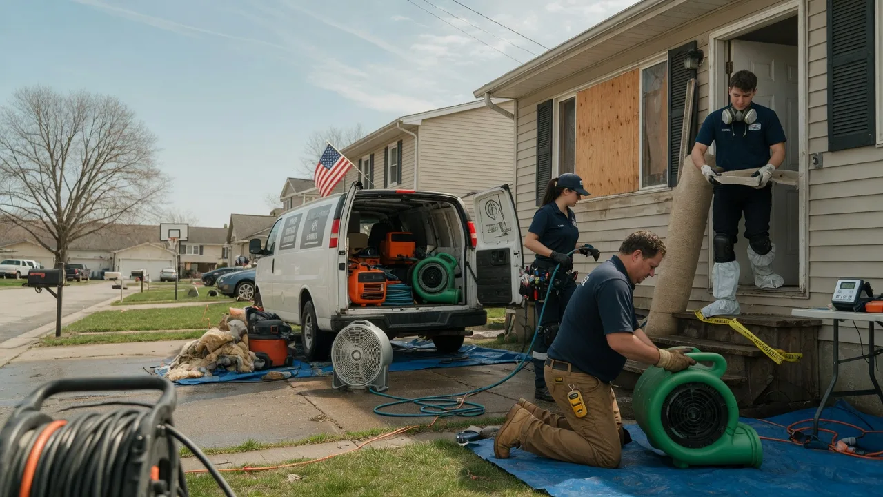 Water Damage Restoration in Monroeville, OH near me